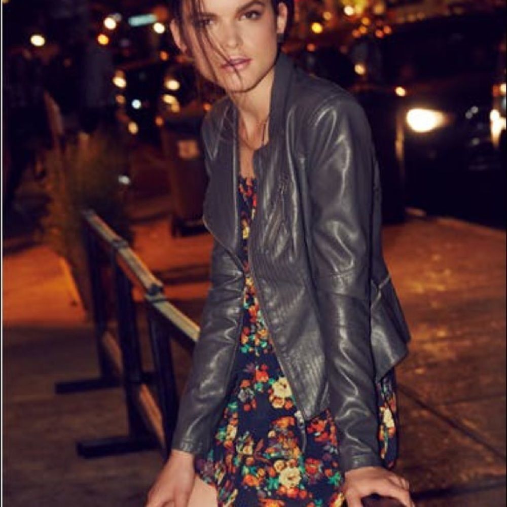 ✨HP✨Faux Leather Jacket✨